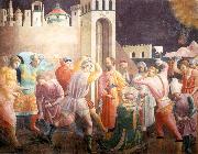 UCCELLO, Paolo Stoning of St Stephen painting